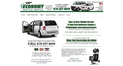 Desktop Screenshot of economyshuttleservice.com